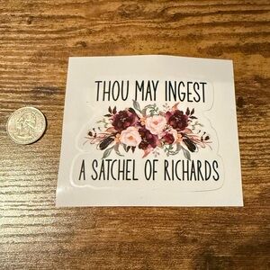 5 for $15 Funny Adult Vinyl Sticker